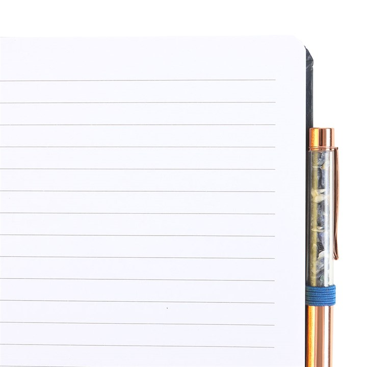 Night Owl Journal with Sodalite Pen 🇬🇧