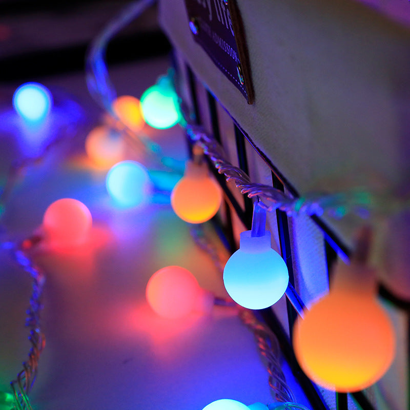LED Ball String Lights Outdoor Waterproof Camping Ambience Light 🇨🇳