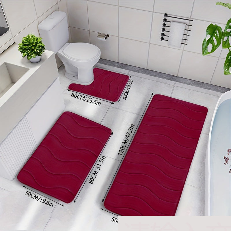 Bathroom Non-slip Mat Foot Mats Absorbent Floor Mat 🇨🇳
