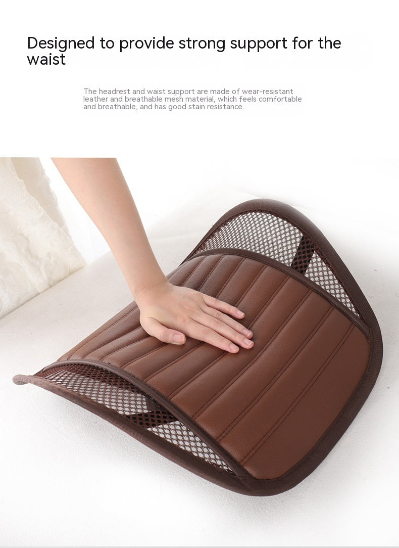 Car Driver Seat Lumbar Support Pillow Waist Support Back Cushion 🇬🇧