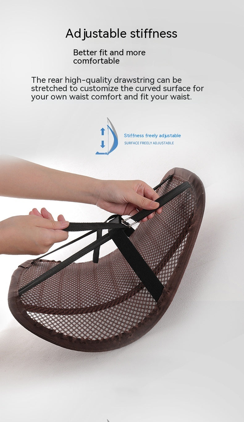 Car Driver Seat Lumbar Support Pillow Waist Support Back Cushion 🇬🇧