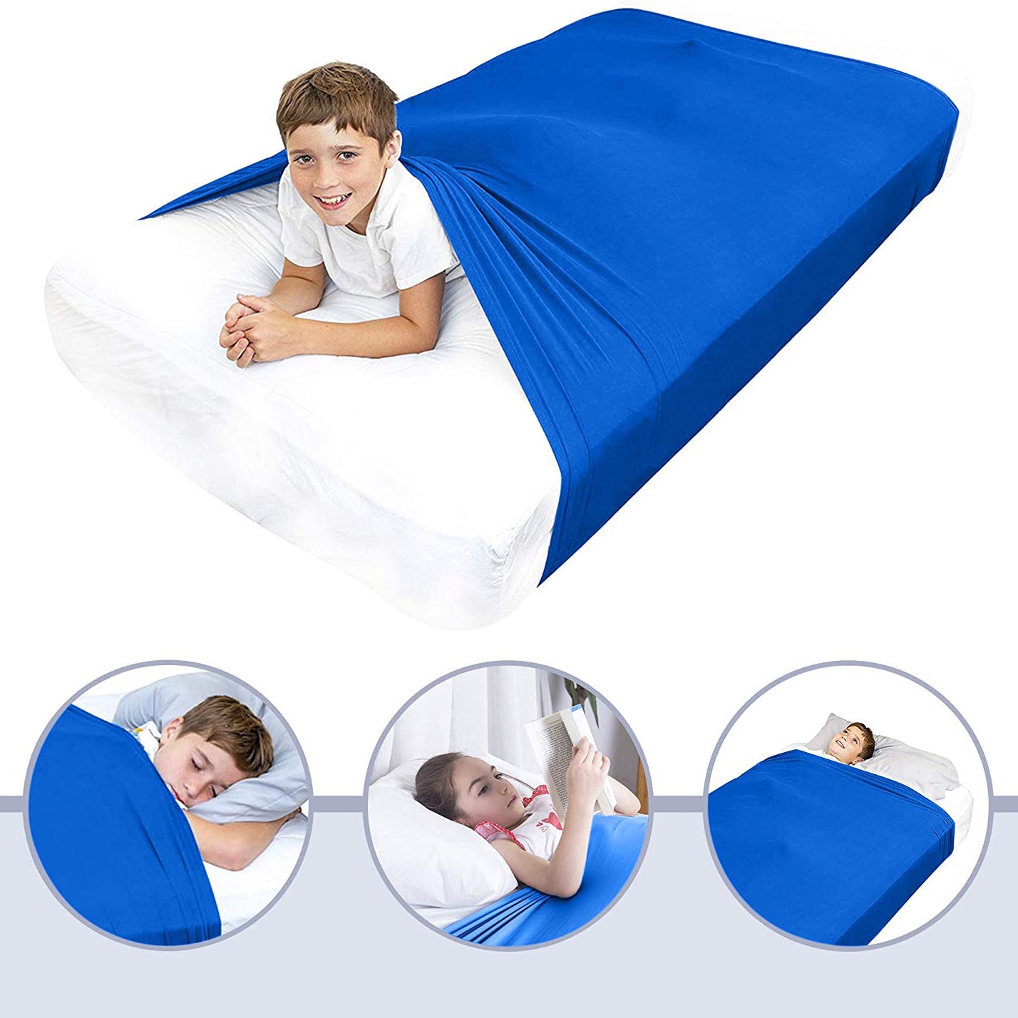 Children's sensory compression bed sheet blanket 🇨🇳