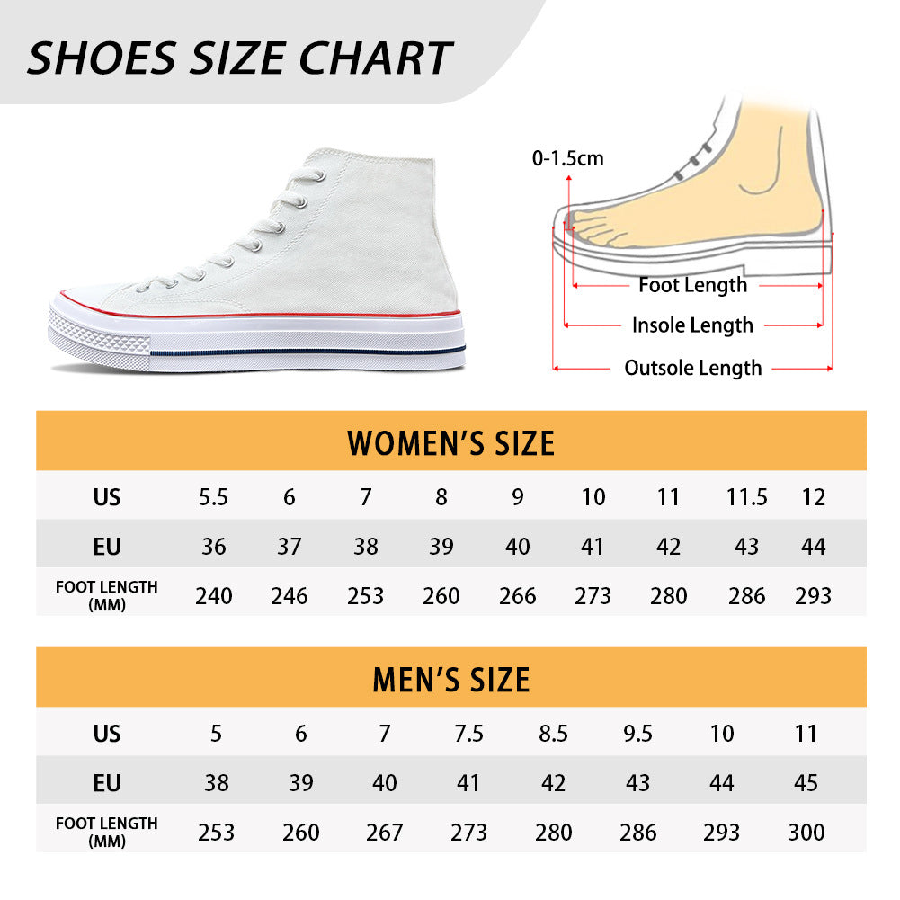 Sunflower Cow High-top Canvas Shoes 🇨🇳