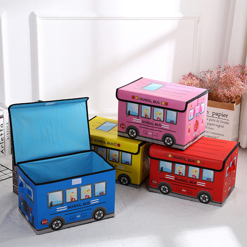 Cartoon Car Storage Box Foldable Children Toy Storage Box 🇨🇳