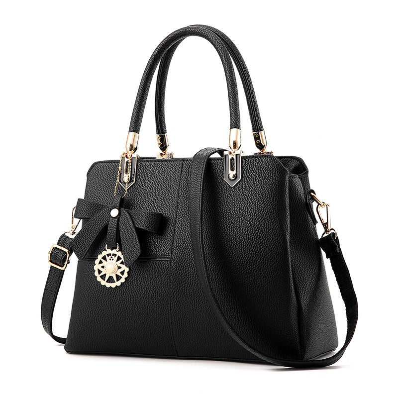 Women's contrast color handbag shoulder bag 🇨🇳
