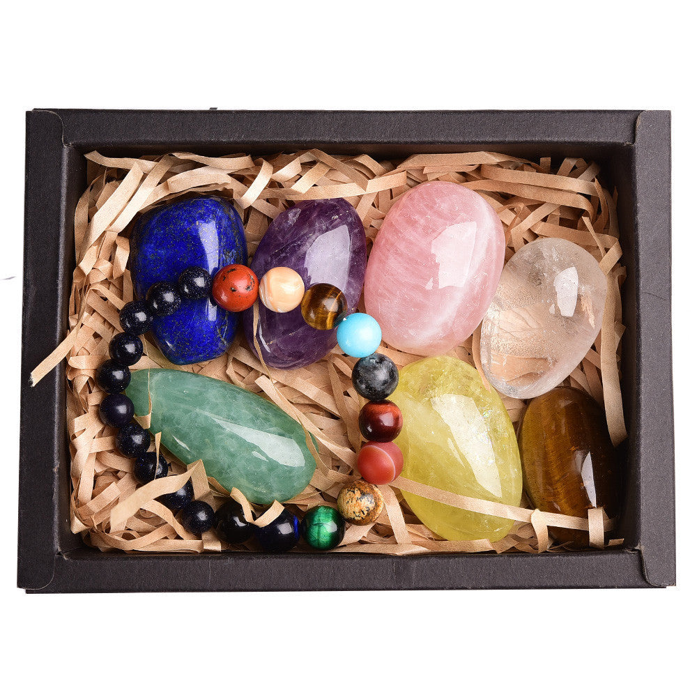Rough polished bracelet exquisite gift box set 🇨🇳