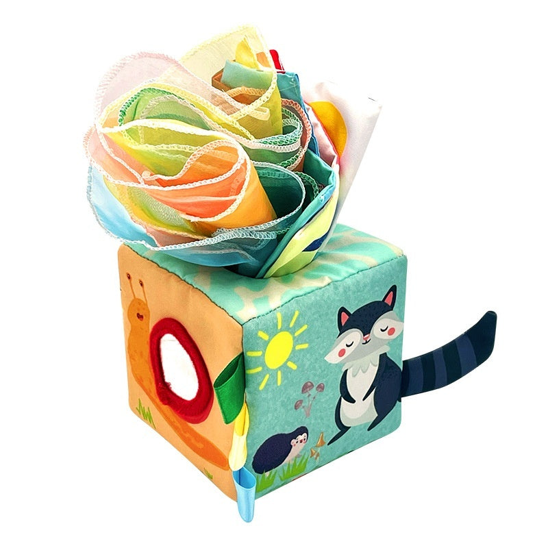 Early Education Children's Simulation Tissue Box Baby Tear-proof Paper Extraction Toys 🇨🇳