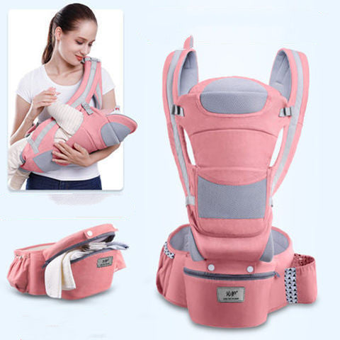 Ergonomic Baby Carrier Infant Baby Hipseat Carrier 3 In 1 Front Facing Ergonomic Kangaroo Baby Wrap Sling 🇨🇳