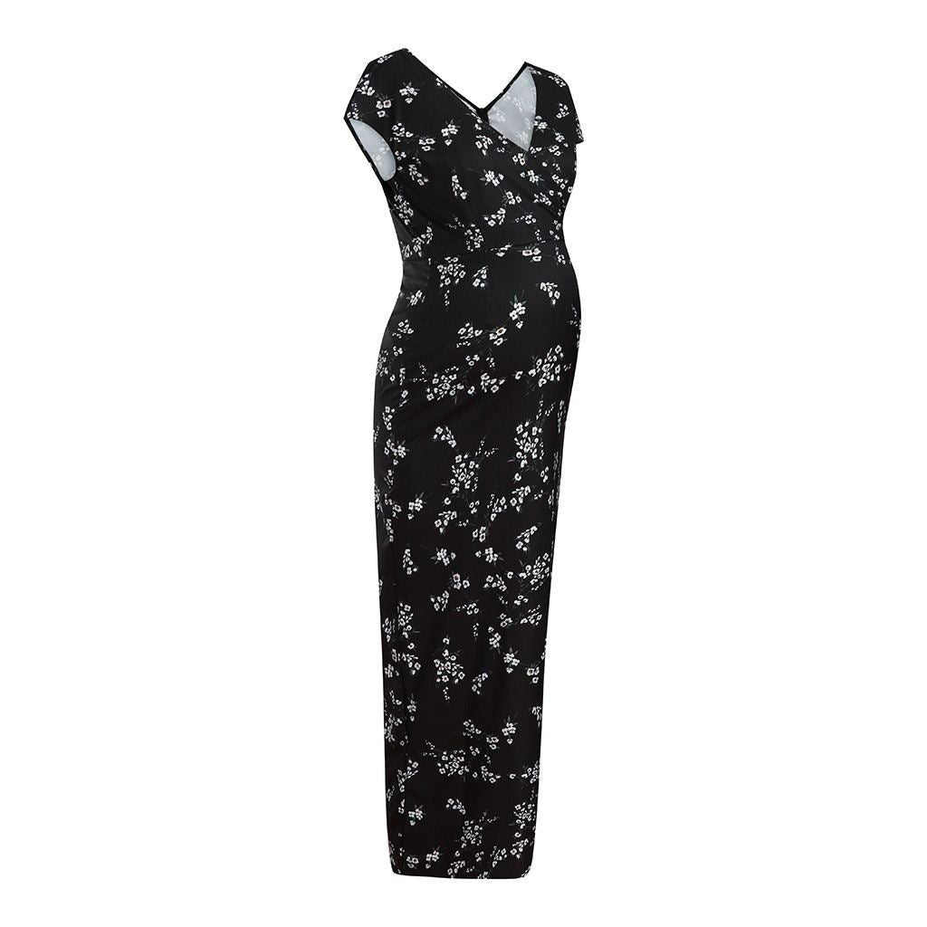 Printed Slim Thin Floral Chiffon Dress 🇨🇳