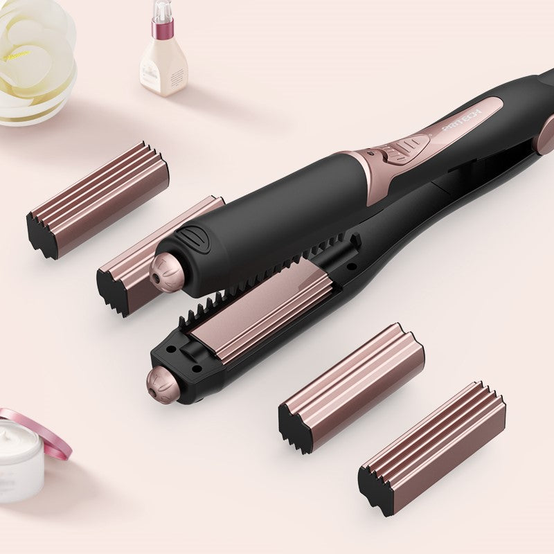 Splint electric curling rod pad hair root hair straightener 🇨🇳