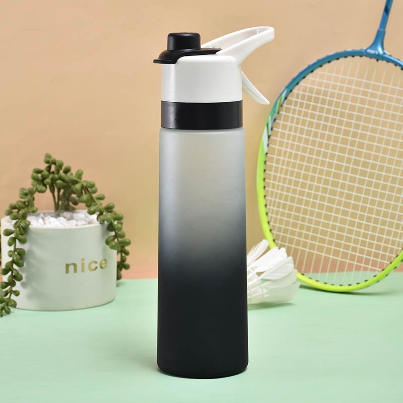 700ml frosted spray water cup outdoor sports kettle cooling water replenishment convenient advertising cup 🇨🇳