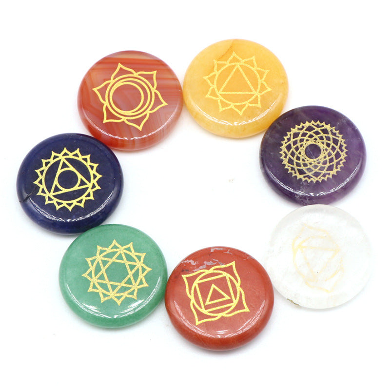 Seven Chakra Natural Stone Set 🇨🇳