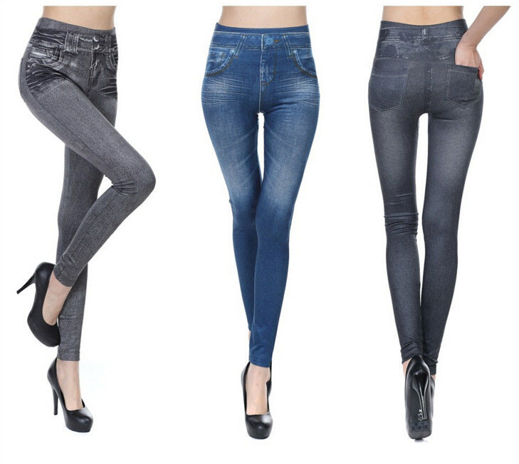 fashion women jean leggings 🇨🇳