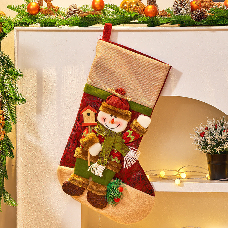 Christmas Decorations Large Cartoon Candy Bag 🇨🇳