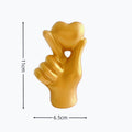 Decorative Resin Crafts Love Gesture Ornaments Home Decor 🇨🇳