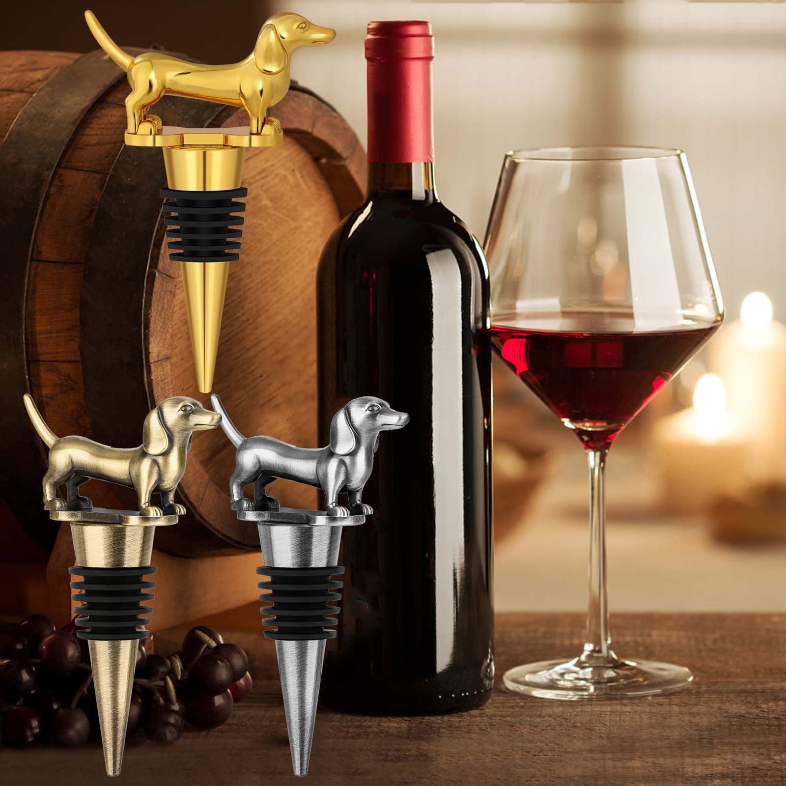 A Dachshund-shaped Bottle Stopper 🇨🇳