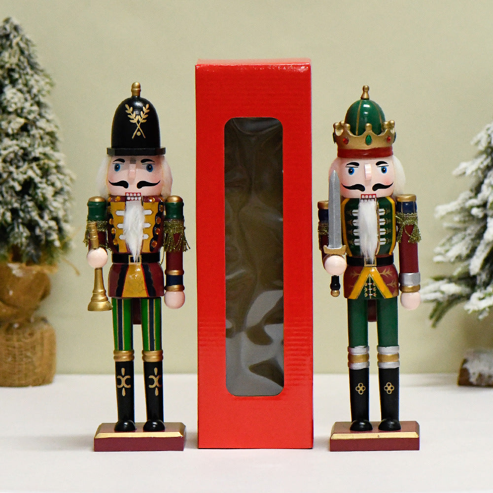 Nutcracker Puppet Soldier Christmas Decoration Home Decor 🇨🇳