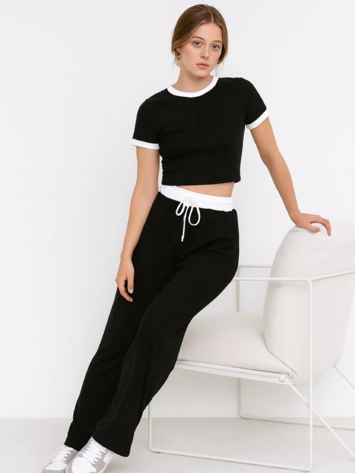 Contrast Trouser Set 🇬🇧