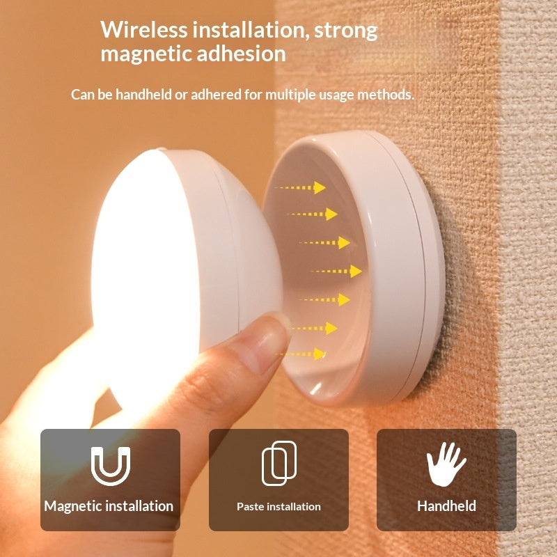 Automatic Wireless Human Body Induction Lamp Rechargeable Battery Type 🇨🇳