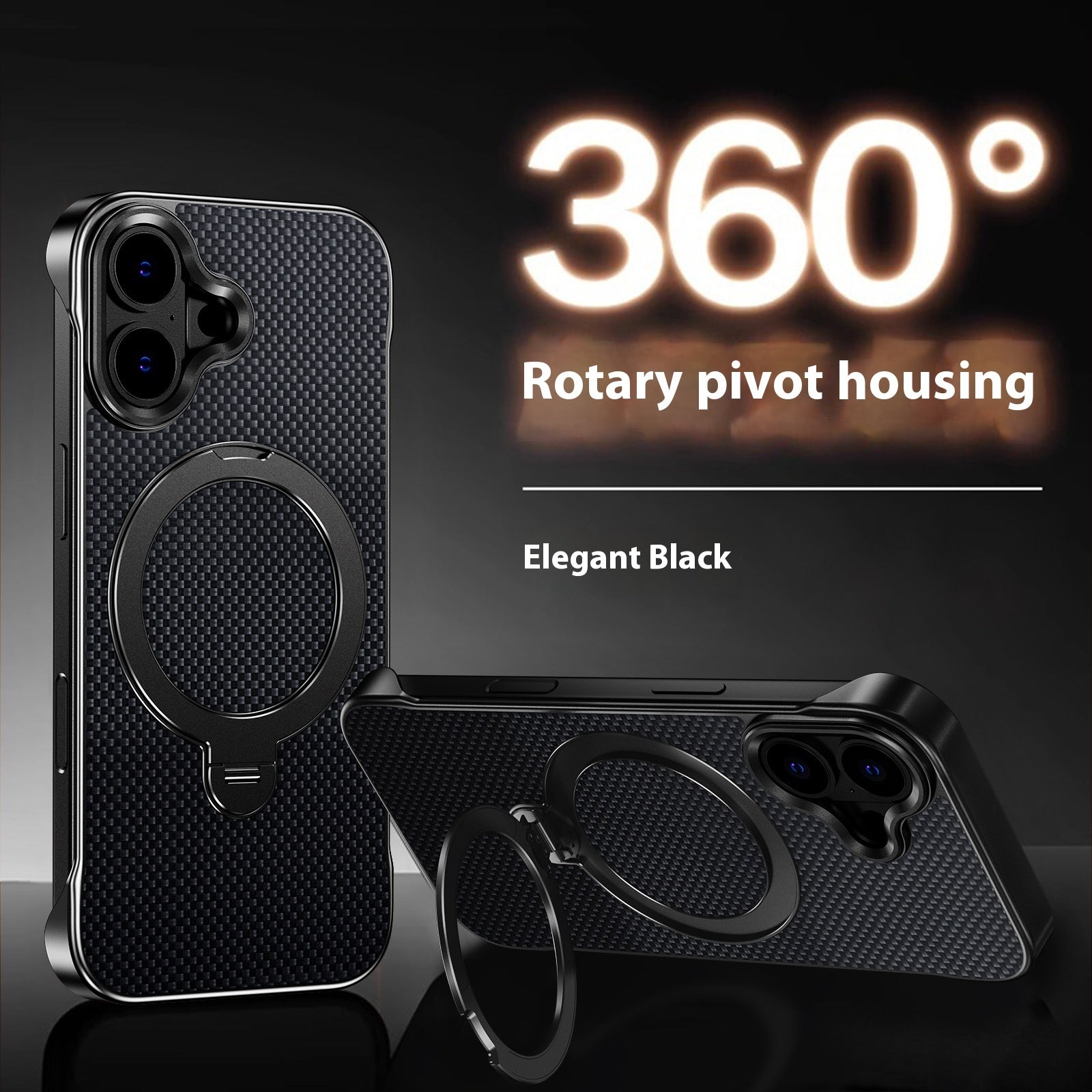 Suitable For 171615Promax Aramid Fiber  Bracket Frameless Phone Case 🇨🇳