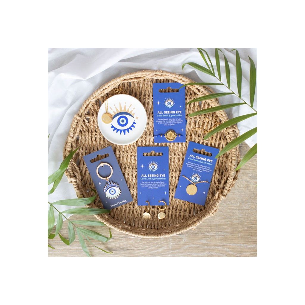 All Seeing Eye Necklace & Dish Gift Set 🇬🇧