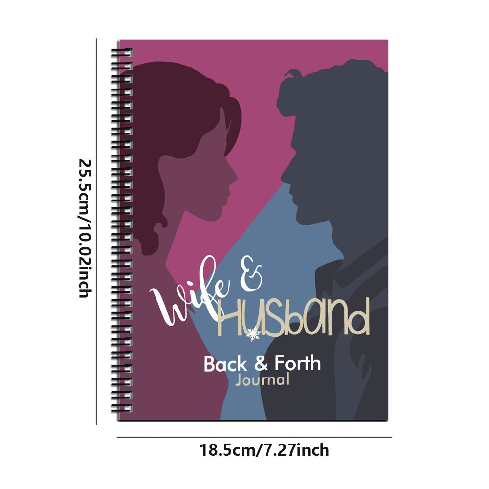 Wife Husband Back Forth Journal Notebook 🇨🇳