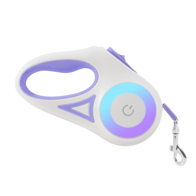Dog Leash Retractable Leash And Dog Collar Spotlight Automatic Pet Dog Cat Traction Rope For Small Medium Dogs Pet Product 🇨🇳