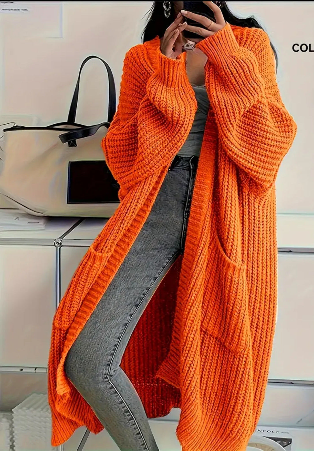 Loose Thick Knitted cardigan 🇨🇳