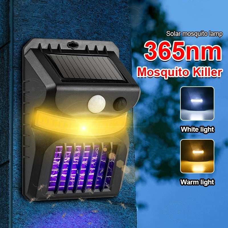 New Solar Wall Lamp Upgrades insect Repellent Function 🇨🇳