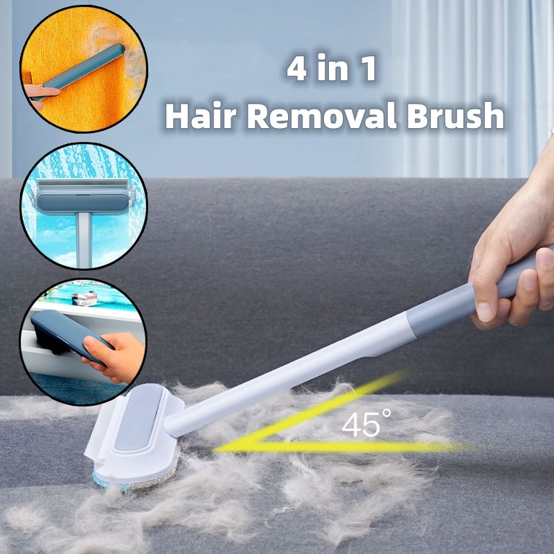 4 In 1 Multifunctional Hair Removal Brush Pet Dog Cat Hair Cleaner Brush Cat Hair Remover Window Screen Cleaning Tool Gadgets 🇨🇳