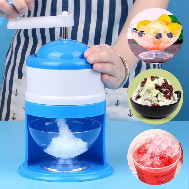 Portable Manual Ice Crushers Hand Crank Ice Shaver 🇨🇳