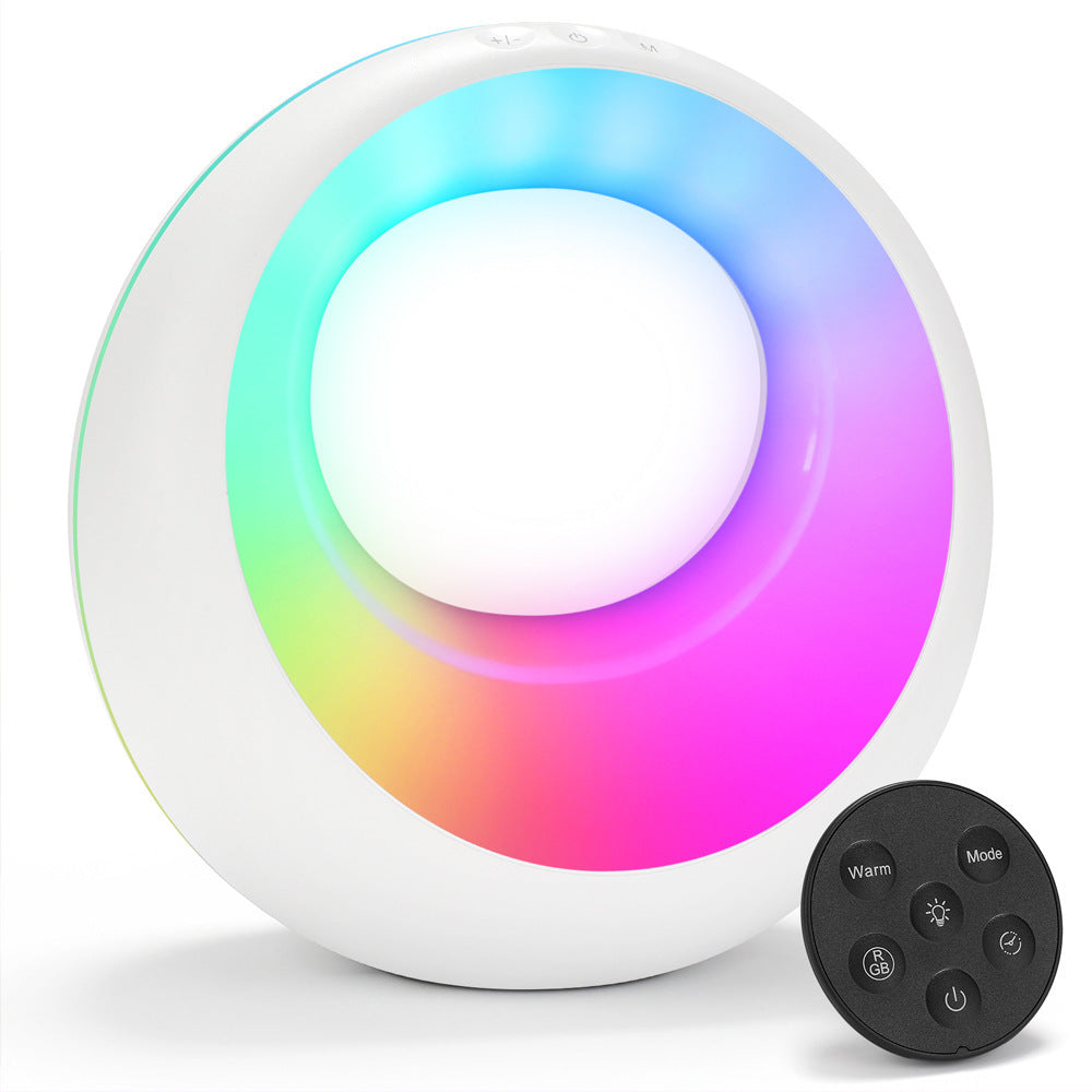Creative Touch Small Night Lamp RGB Color Changing Remote Control Desk Lamp 🇨🇳
