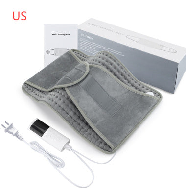 Back Heating Support Belt Heated Waist Brace With Adjustable Temperature Warm Back Belt Abdomen Warmer Lumbar Support Pad 🇨🇳