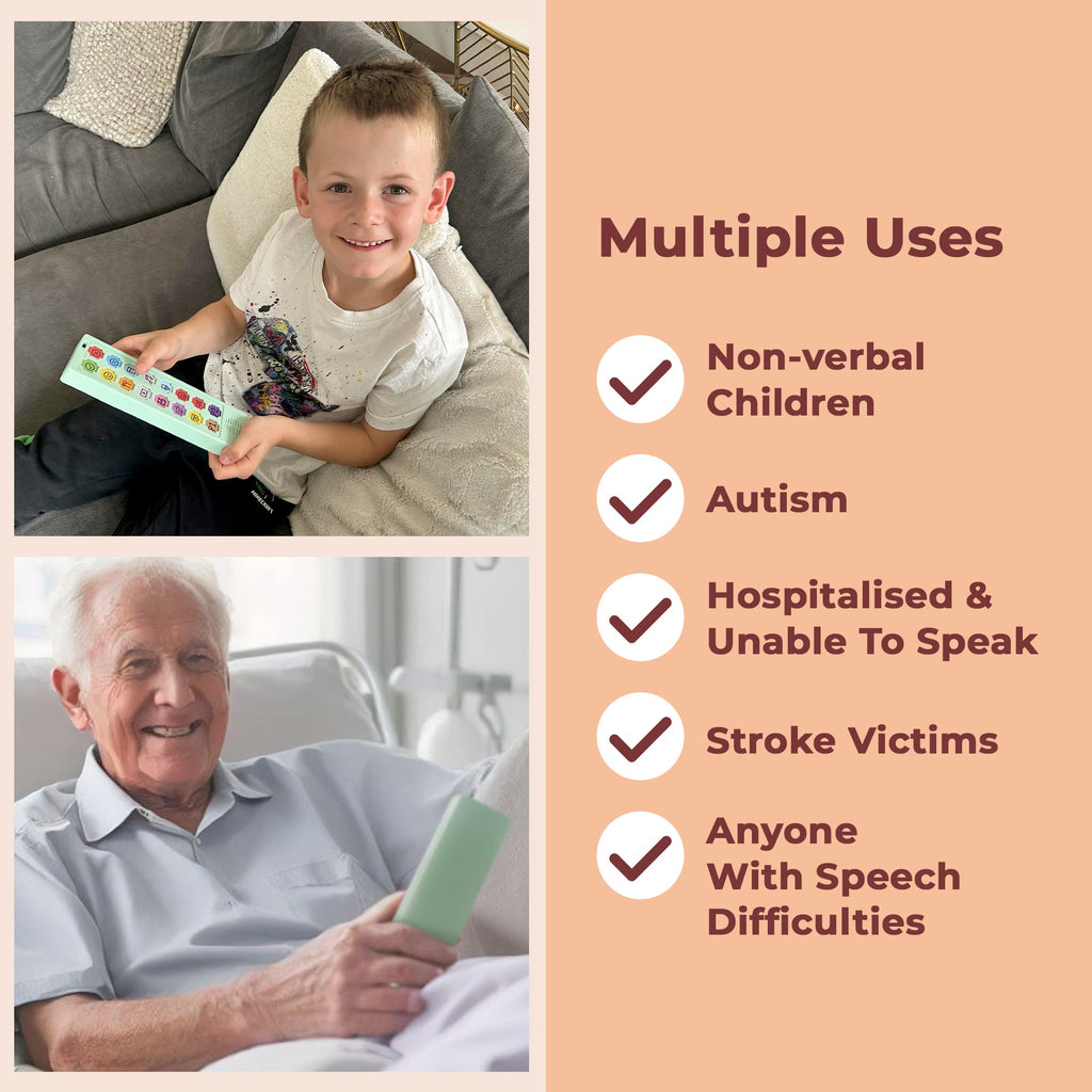 AAC Communication Device For Speech Therapy, Non Verbal Autism & Stroke Rehab 🇬🇧