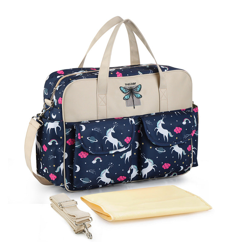 Crossbody portable mother and baby bag 🇨🇳
