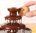 Household Three Layer Chocolate Fountain Hot Melting Tower Furnace 🇨🇳
