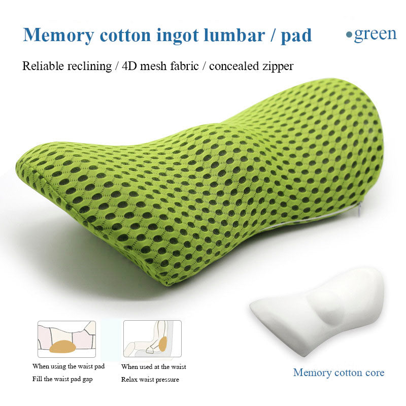 Lumbar Support Pillow For Side Sleepers Pregnancy Relieve Hip Coccyx Sciatica Pain Machine Chair Back Cushion Waist Car Seat 🇨🇳