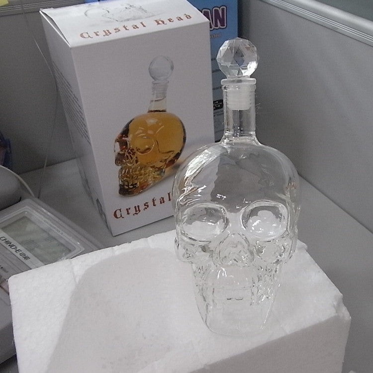 Skull Wine Bottle Vodka Bottle Creative 350ML 550ML 1000ML 🇨🇳