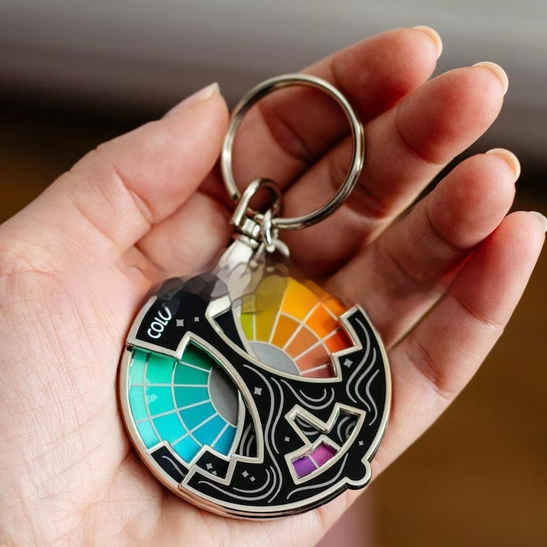 Color Anxiety Relief Rotating Badge Decoration Pin 🇨🇳