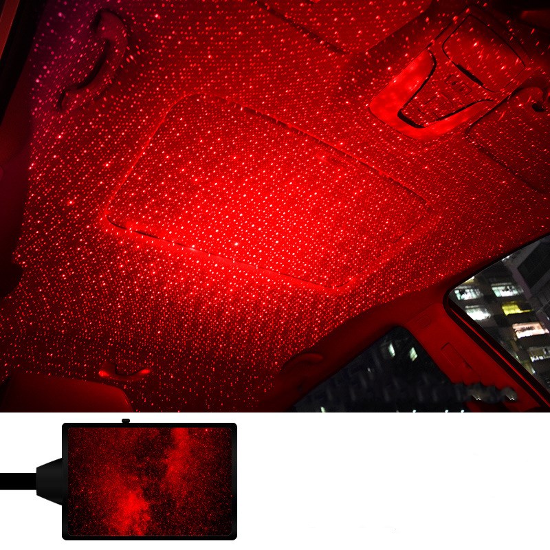 Star Light Projector Party Lights USB LED Light Interior Lighting LED Interior Car Lights Starry Sky Galaxy Night Lights 🇨🇳