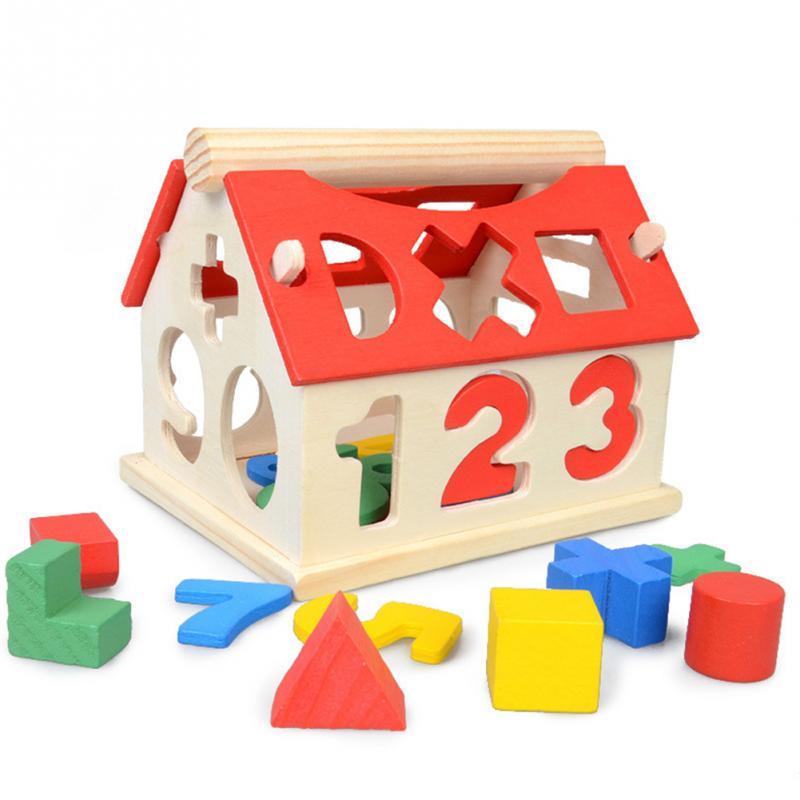 Children's Digital House Wisdom House Cute Digital Pairs Early Learning Educational Toys 🇨🇳