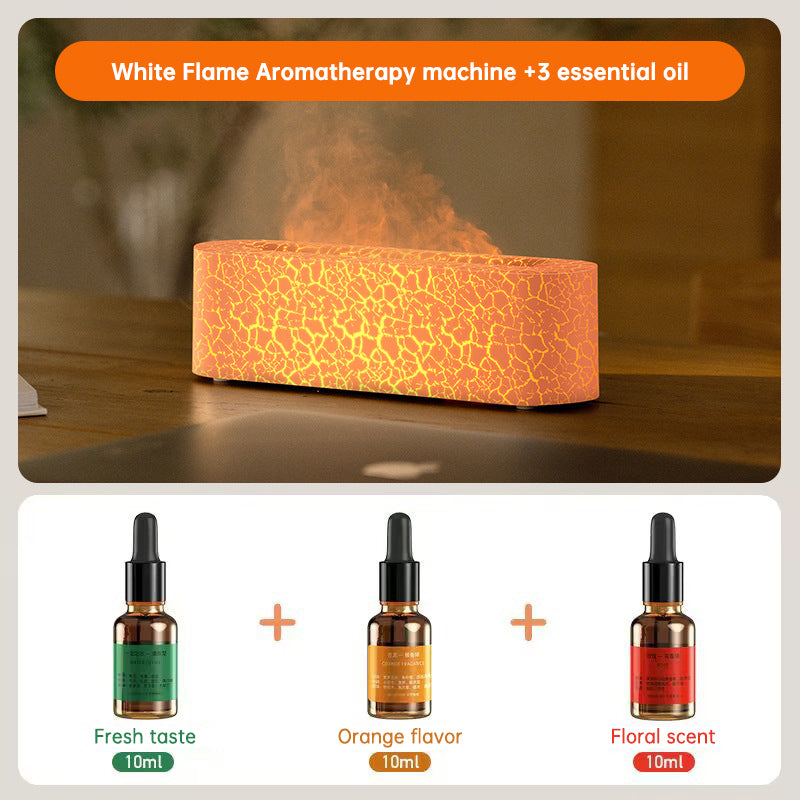 Flame Aroma Diffuser Air Humidifier Ultrasonic Cool Mist Maker Fogger with essential oil 🇨🇳