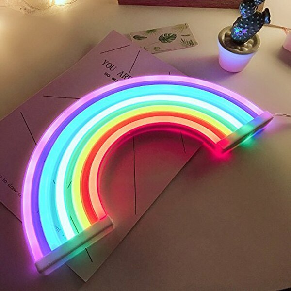 LED wall hanging rainbow neon light 🇨🇳