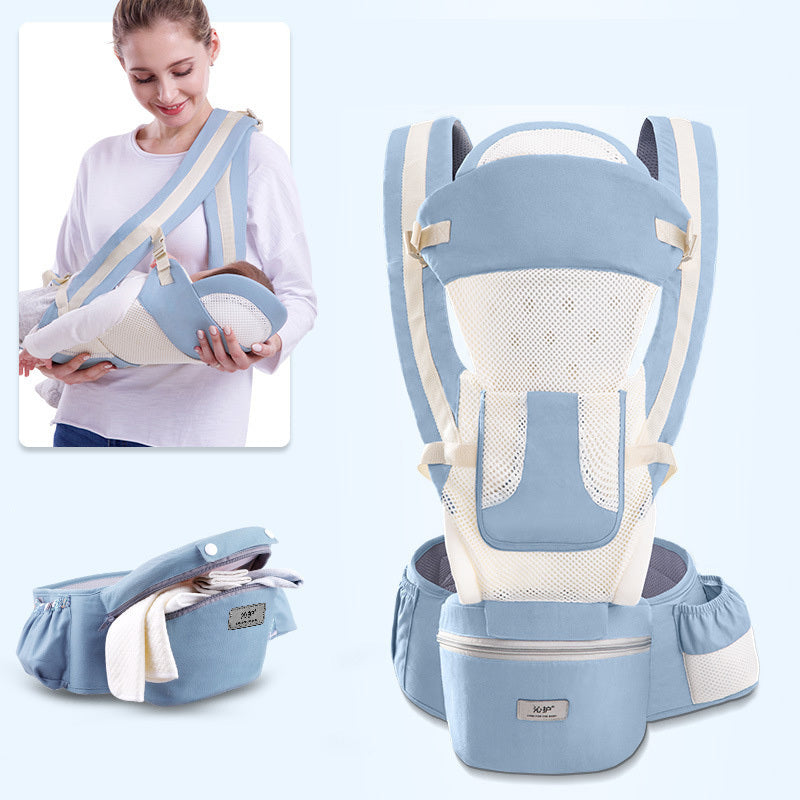 Ergonomic Baby Carrier Infant Baby Hipseat Carrier 3 In 1 Front Facing Ergonomic Kangaroo Baby Wrap Sling 🇨🇳
