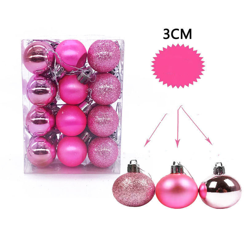 3cm Festive Christmas Ball Blow Molding Electroplating Ball 🇨🇳