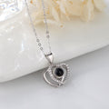 Language I Love You Love Heart-shaped Projection Necklace 🇨🇳