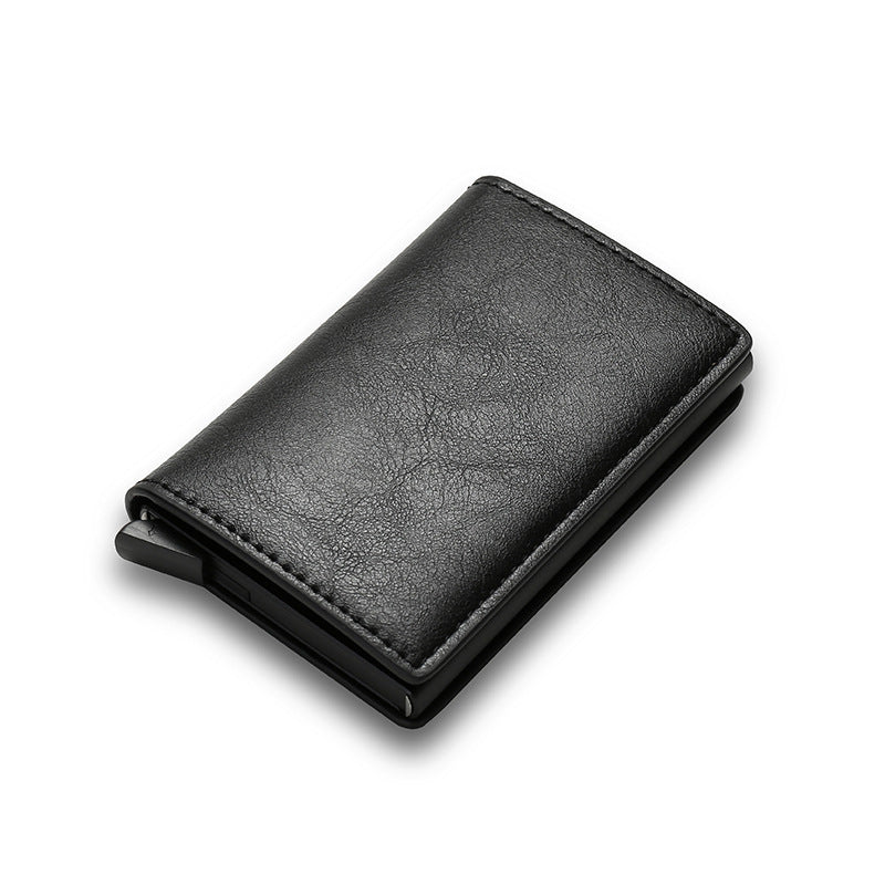 RFID Carbon Fiber Men's Wallet Aluminum Alloy 🇨🇳
