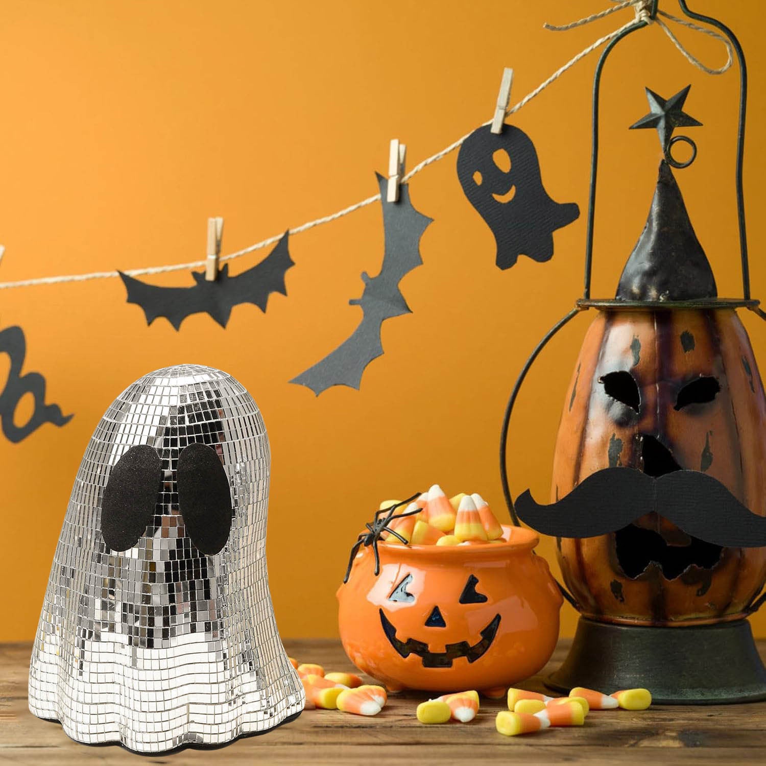 Halloween Diss Cute Mosaic Mirror Patch Decoration Desktop Decoration 🇨🇳