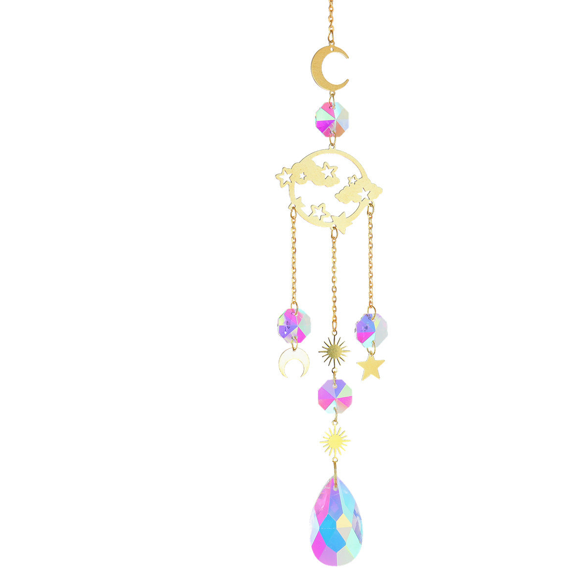 Moon Star Garden Crystal Garden Party Decoration Pendant 🇨🇳