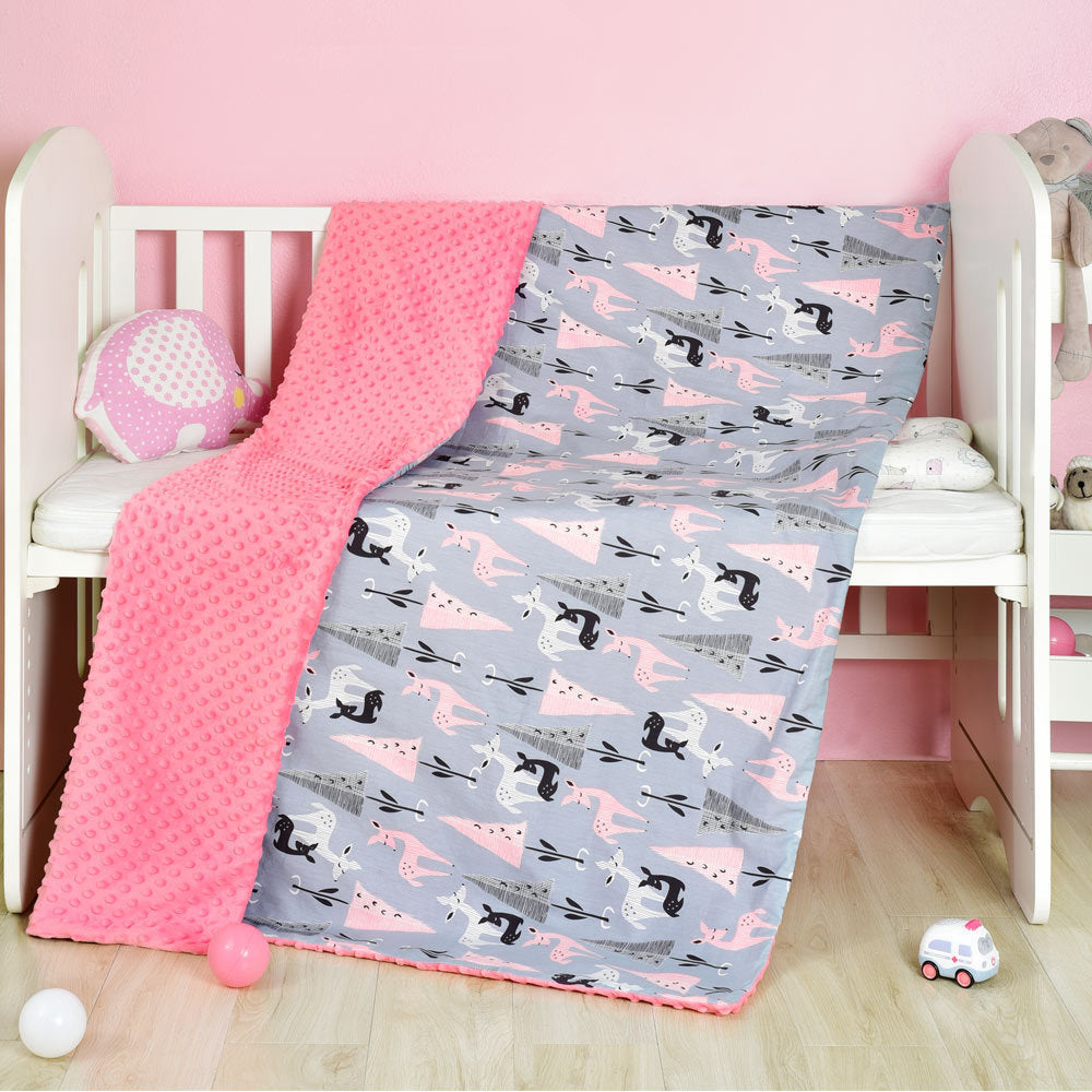 Cotton cartoon baby blanket, baby comfort peas blanket 🇨🇳